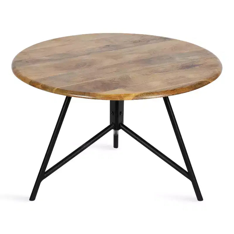 Kate and Laurel Pallson Round Wood Coffee Table