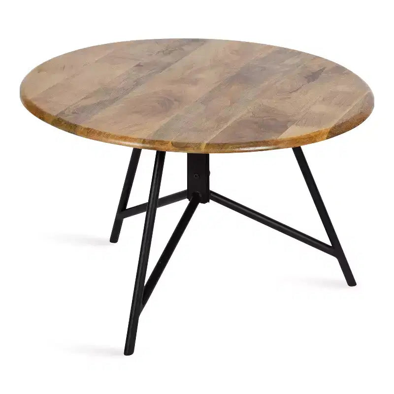 Table basse ronde en bois