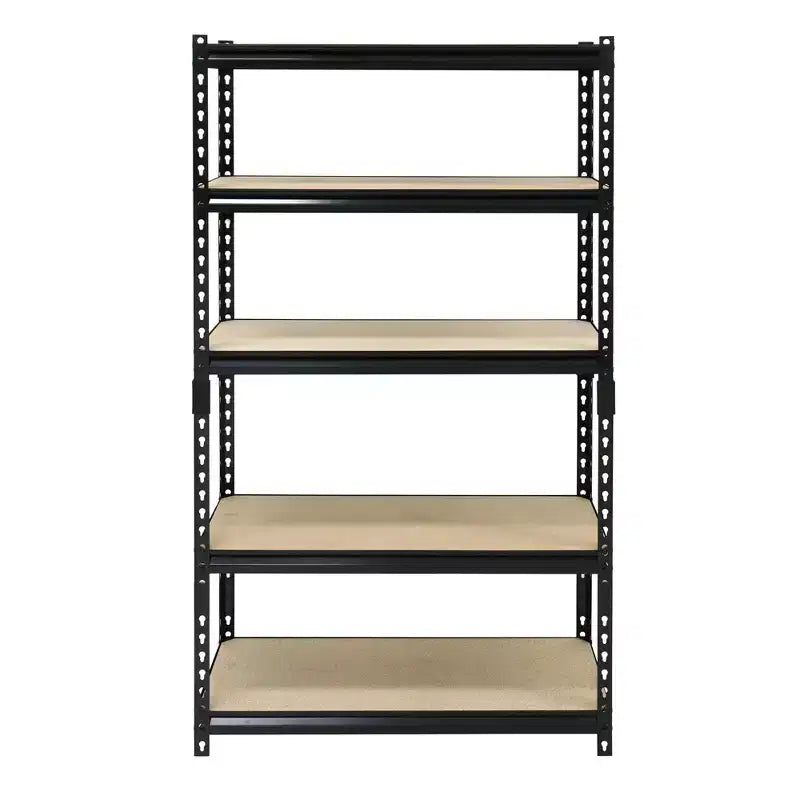 Rangement intérieur/extérieur 30 x 60 Étagère utilitaire autoportante en acier à 5 niveaux avec étagères réglables pour entrepôt, buanderie et garage