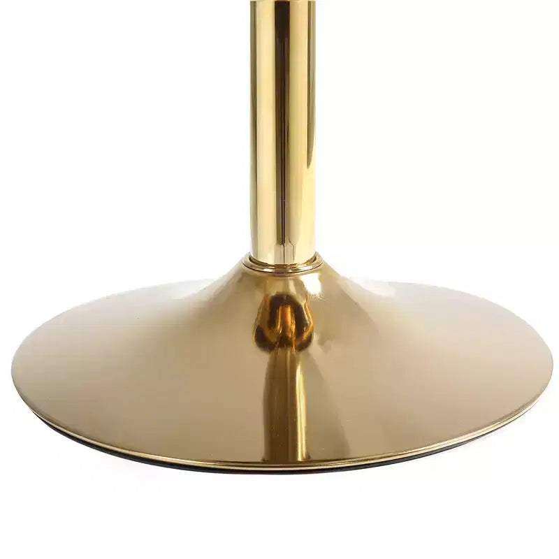 Lot de 2 tabourets de bar pivotants à 360 degrés de style moderne avec base réglable en métal